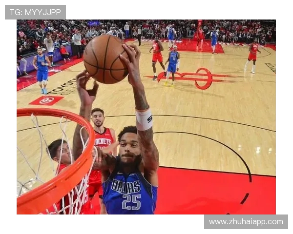阿门奋力拼下进攻篮板滞空抛投命中助火箭领先九分进入末节